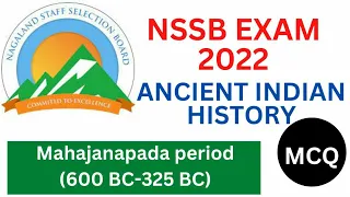 Ancient India History MCQ | Important For NSSB Exam 2022 | Nagaland History | Gk insight