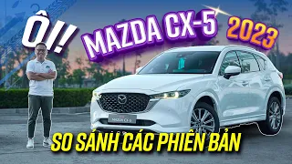 Mazda CX-5 2023 chốt giá từ 749 triệu! 3 phiên bản và 2 gói tuỳ chọn có gì hấp dẫn?