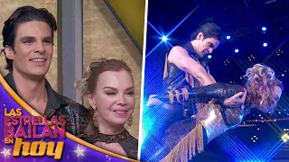 Gaby Goldsmith y Eduardo Barajas pusieron a todos a bailar con una alegre quebradita | Programa Hoy