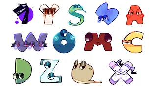 Alphabet lore in my art style (all episodes)