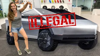 I BOUGHT THE VERY ILLEGAL TESLA CYBERTRUCK!