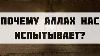 Почему Аллах нас испытывает !? || Абдуллах Татарий