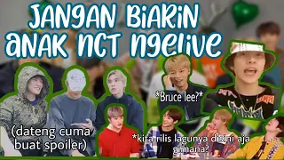 Ketika Anak Nct Ngelive Malah Jadi Tempat Spoiler | nct funny moments