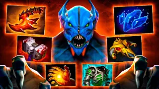 Король НОЧИ от 12.000 ММР Оффлейнера - Nightstalker Saberlight Dota 2