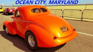 Ocean City Maryland classic car show [Endless Summer 2020] OCMD Car Cruise Muscle Cars Classic Cars