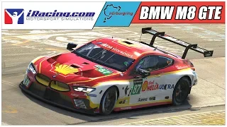 Гайд по трассе Нордшляйфе на BMW M8 GTE в iRacing.