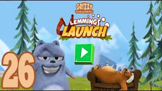 Grizzy and the Lemmings: Lemming Launch - Gameplay walkthrough Part 26 (Android, IOS)