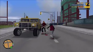 GTA 3 | Peds Riot #18 | Females Only | Liberty Campus (PC)