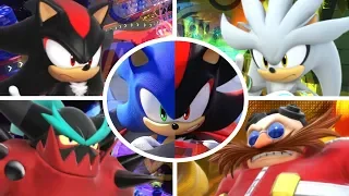 Team Sonic Racing - All Bosses + Cutscenes