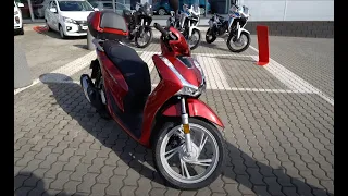 Leichter genialer Wohnmobil Roller: Honda SH 125i 2021 Roller B196. Komplett Keyless. Stop & Go. LED