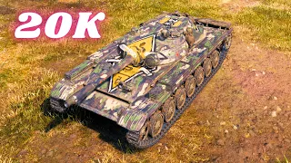 T-100 LT  20K Spot Damage & 18K assist World of Tanks Replays