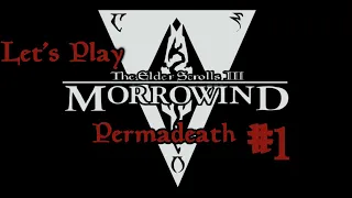 Lets Play Morrowind Permadeath Episode 1: Getting Started And Gearing Up