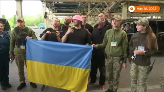 Eurovision winners perform at Ukraine-Poland border