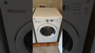 How to clean the filter on a GE front load washing machine