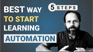#AskRaghav | Every Beginner should know this 5 Step process before starting Automation Testing