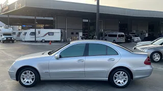 โคตรหายาก Benz E220 CDI W211 ดีเซล สวย 1 ใน 100 ขับ 10,000 Km ค่าซ่อม 0 บาท