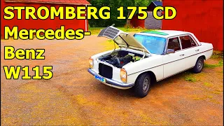 #44 How to fix Stromberg 175 CD carburettor diaphragm Mercedes 200 W115 Förgasare o förgasarmembran