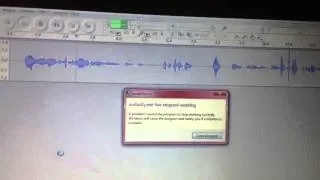 Whyyyy Audacity whhyyyyy!