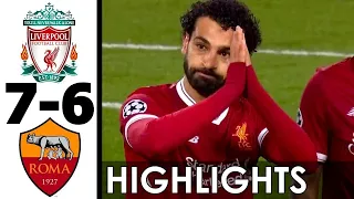 Liverpool vs Roma 7-6  - Semifinal 2017/2018 - Almost Comeback