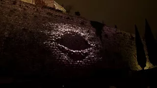Mura Parlanti - audiovisual installation - CidneOn Festival Internazionale delle Luci 2018