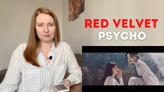 Психолог слушает Red Velvet в первый раз. Реакция на 'Psycho' MV