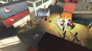 Half-Life: Source NPC battle (HECU vs. Black Mesa Security vs. Aliens vs. Black Ops)