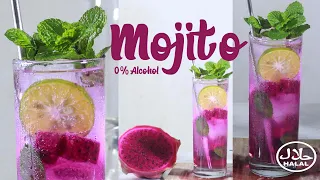 HOME BREWING - How To Make Dragon Fruit Mojito 0% Alcohol