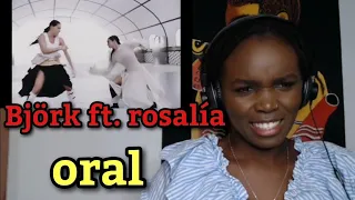 African Girl First Time Hearing björk ft. rosalía : oral