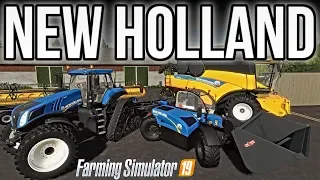 Geiselsberg Ep 11: Buying A Fleet Of New Holland Tractors! | Farming Simulator 19