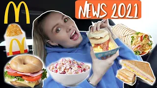 Lecker, oder?!😋 MC DONALDS NEUHEITEN 2021, die noch keiner kennt! Bagel 🥯, Bircher Müsli🍯, & Mehr! 🌯