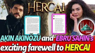 AKIN AKINÖZÜ and EBRU SAHIN's exciting farewell to HERCAI