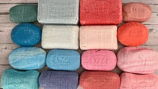 ASMR Soap Cubes Blue vs Pink / Soap Cutting /Oddly Satisfying. #asmr #soapcutting #soapcubes #fyp