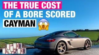HOW MUCH DOES A BORE SCORED PORSCHE ENGINE COST TO FIX? | Porsche Cayman 987 | Engine Rebuild Cost |