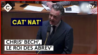 Notre chouchou, Chris Bech’ avait l’air un peu pensif aujourd'hui - L’ABC - C à Vous - 02/04/2024