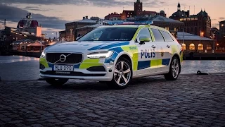 2017 Volvo V90 police car