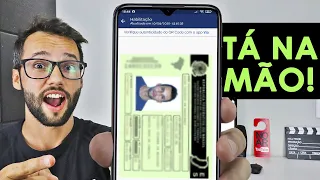 Como Baixar CNH Digital no Celular Sem ir no Detran | Carteira de Habilitação