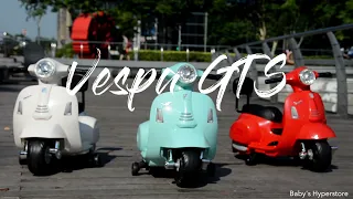 Vespa GTS Mini Electric Ride-on Kids Scooter