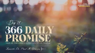 366 DAILY PROMISES | Day 18  | With Apostle Dr. Paul M. Gitwaza