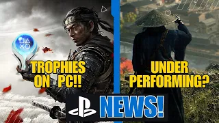 🏆 Ghost of Tsushima PC Gets Trophies | Rise Of The Ronin Underperforming? - PlayStation News
