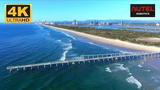 Stunning GOLD COAST SEAWAY, Queensland Australia - 4K