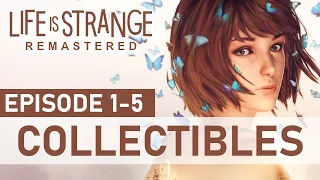 Life is Strange Remastered: All Collectibles - Episode 1-5 (All 50 Optional Photo Locations)