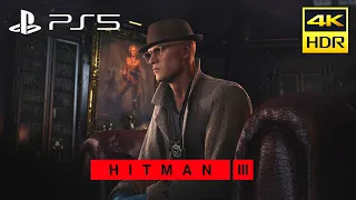 Hitman 3 (PS5) Mission 2: Death in the Family Gameplay [4K60 HDR]