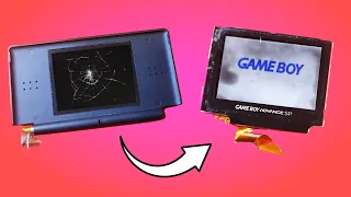 Use a broken Ds Lite Lcd to fix your water damaged GBA Sp ags 101 Screen.