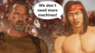 Terminator is Not Welcome in Mortal Kombat