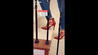 How to walk up and down the stairs in heels!