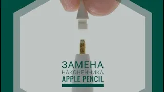 Как заменить наконечник Apple Pencil