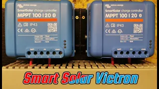 Victron Solar-Laderegler 100/20 Erstbetrieb und Einstellungsmöglichkeiten