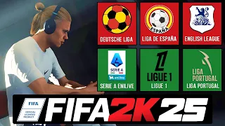 CONFIRMED FIFA 2K Release - NEW Leagues & Teams ✅ (FIFA 25)