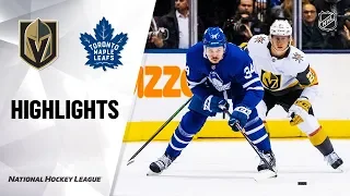 NHL Highlights | Golden Knights @ Maple Leafs 11/07/19