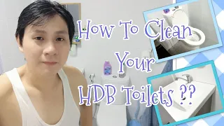 How To Clean Your HDB Toilet Quickly and Effectively. Save Precious Time With Fantastic Results.